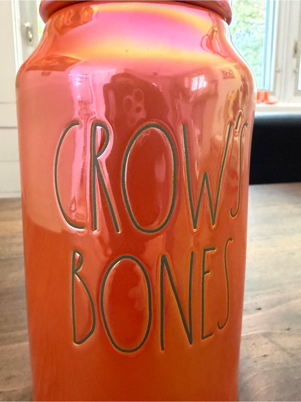 Rae Dunn Crows Bones canister - Picture 4 of 12